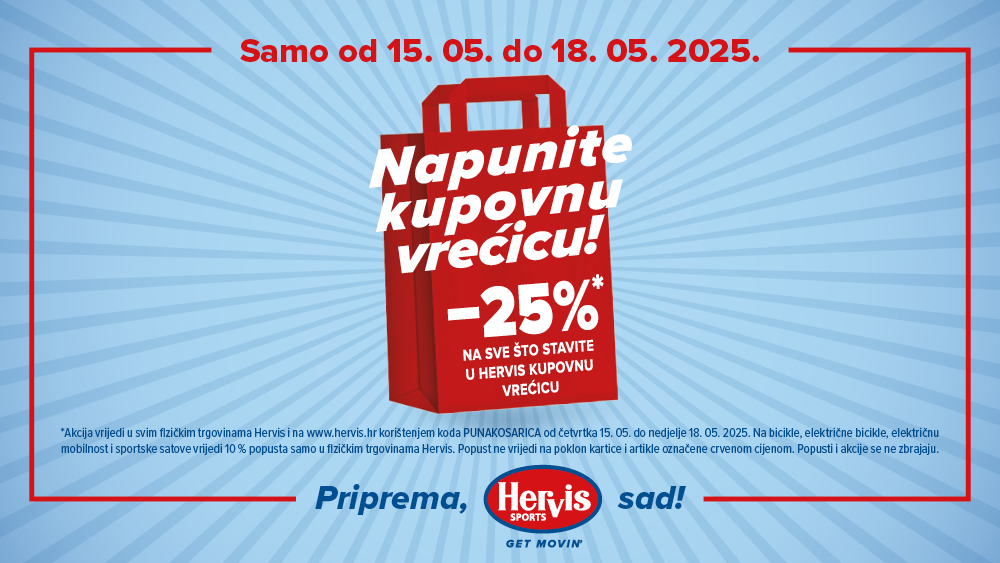 NAPUNI HERVIS KUPOVNU VREĆICU