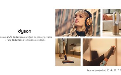 Dyson vikend – samo u Dalmare shopping centru!