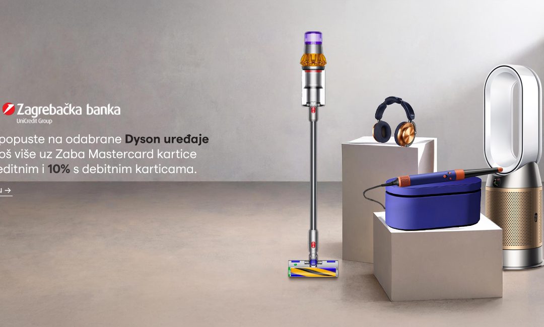 Dyson uređaji uz posebne pogodnosti