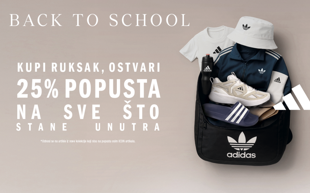 Back to School uz adidas
