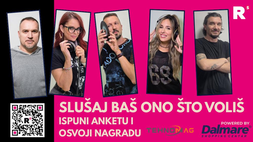 „Slušaj baš ono što voliš“ na Radio Šibeniku uz Dalmare shopping centar