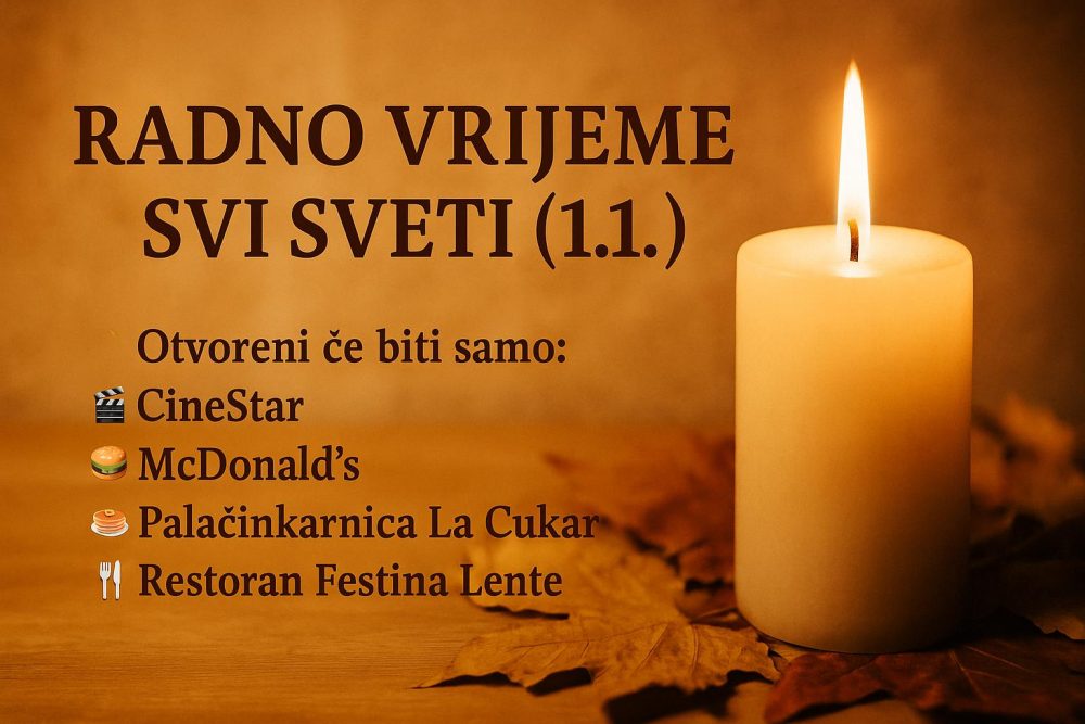 RADNO VRIJEME 1.11.