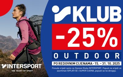 [ISKORISTITI 25% POPUSTA NA OUTDOOR OPREMU!]