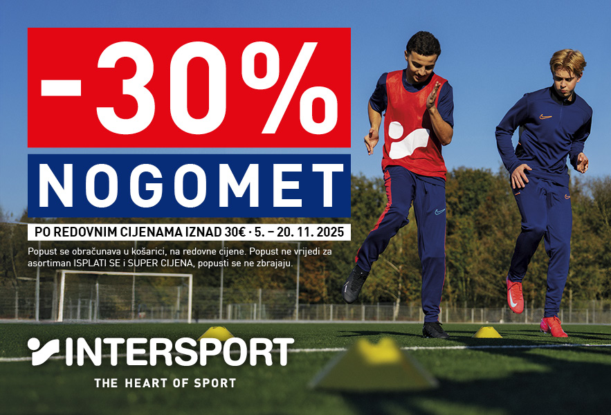 [OSVOJI POGODAK UZ 30% POPUSTA U INTERSPORTU!]