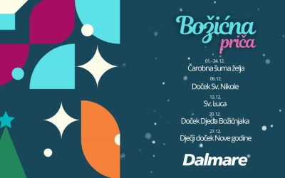 🎅 BOŽIĆNA PRIČA U DALMARE SHOPPING CENTRU 2025. 🎁✨