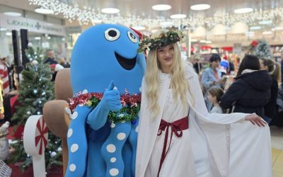 Sveta Luca donijela veselje i blagdansku čaroliju u Dalmare Shopping Centar