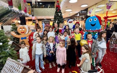 Vesela Dječja Nova godina u Dalmare Shopping Centru