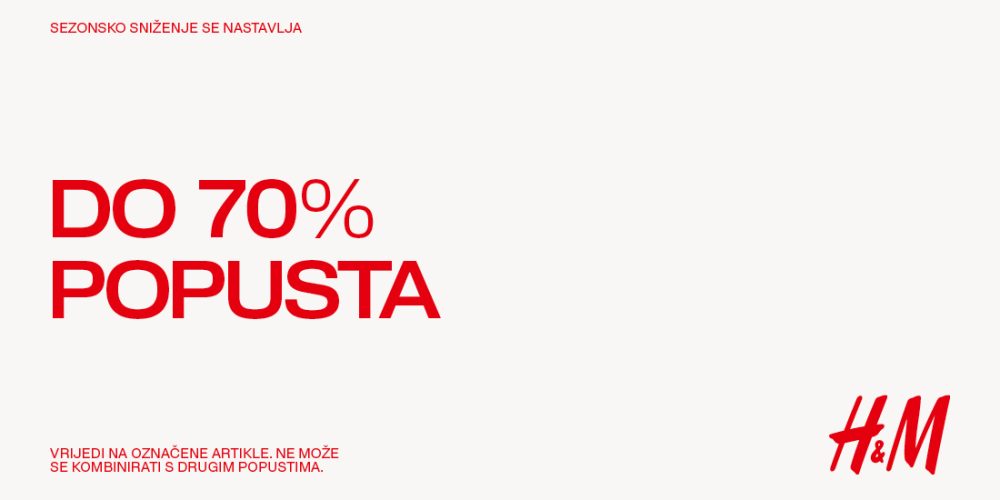 H&M sezonsko sniženje