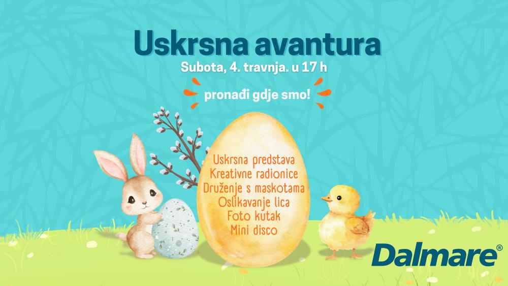 Hop-hop u uskrsnu avanturu u Dalmare Shopping Centru! 🐣🐰