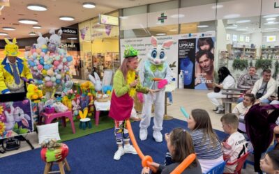 Uskrsna zabava razveselila najmlađe u Dalmare Shopping Centru