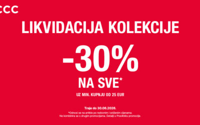 Vrijeme je za shopping u CCC