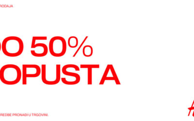 Akcijska prodaja u H&M trgovini